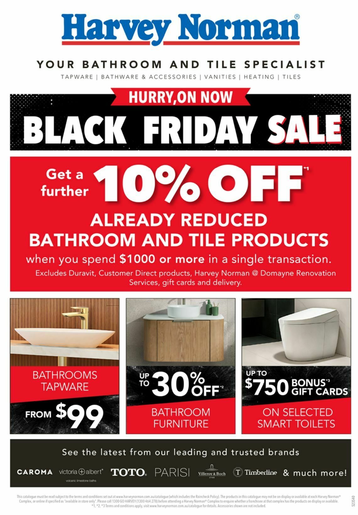 Harvey Norman Catalogues from 13 November