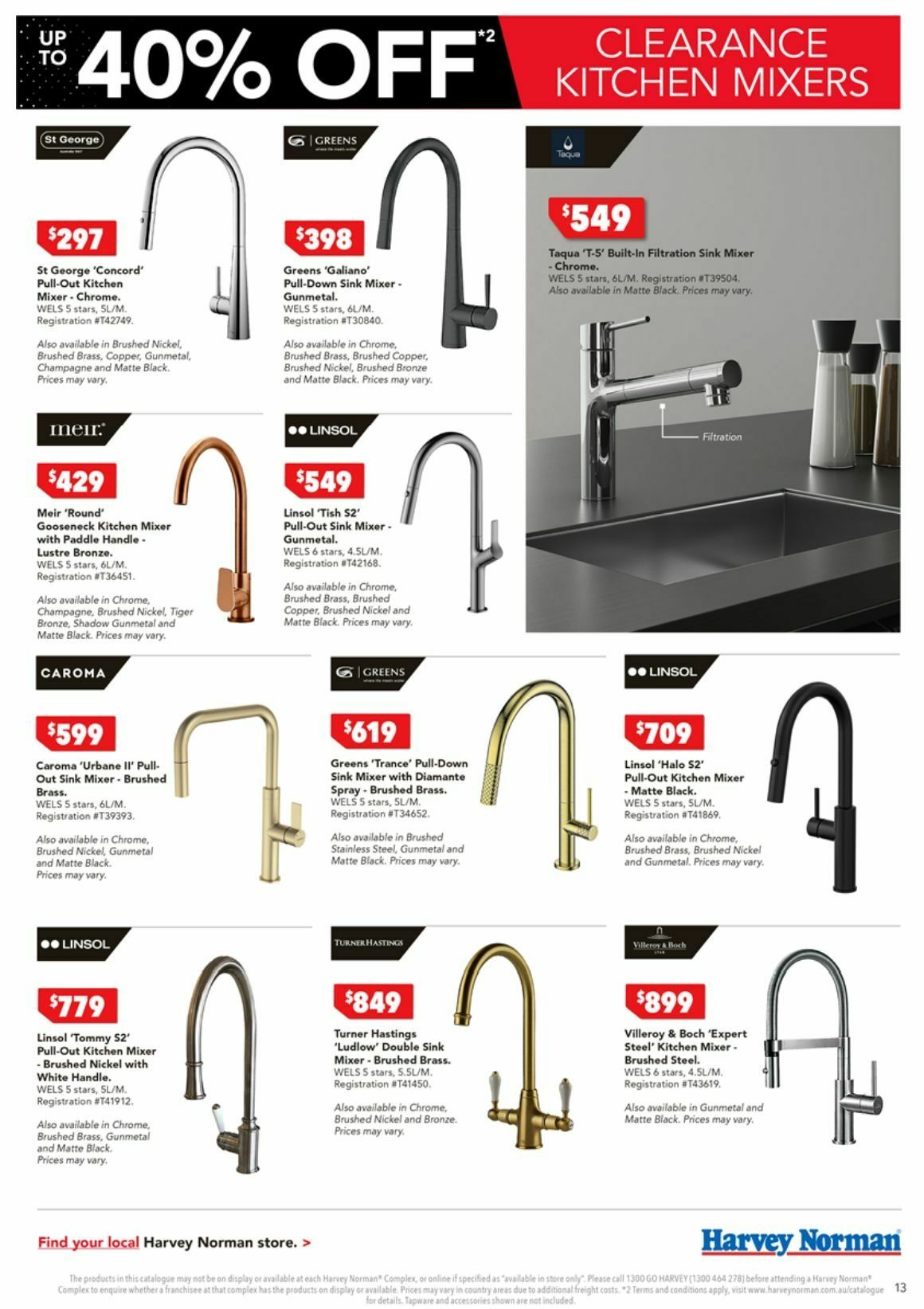 Harvey Norman Catalogues from 13 November