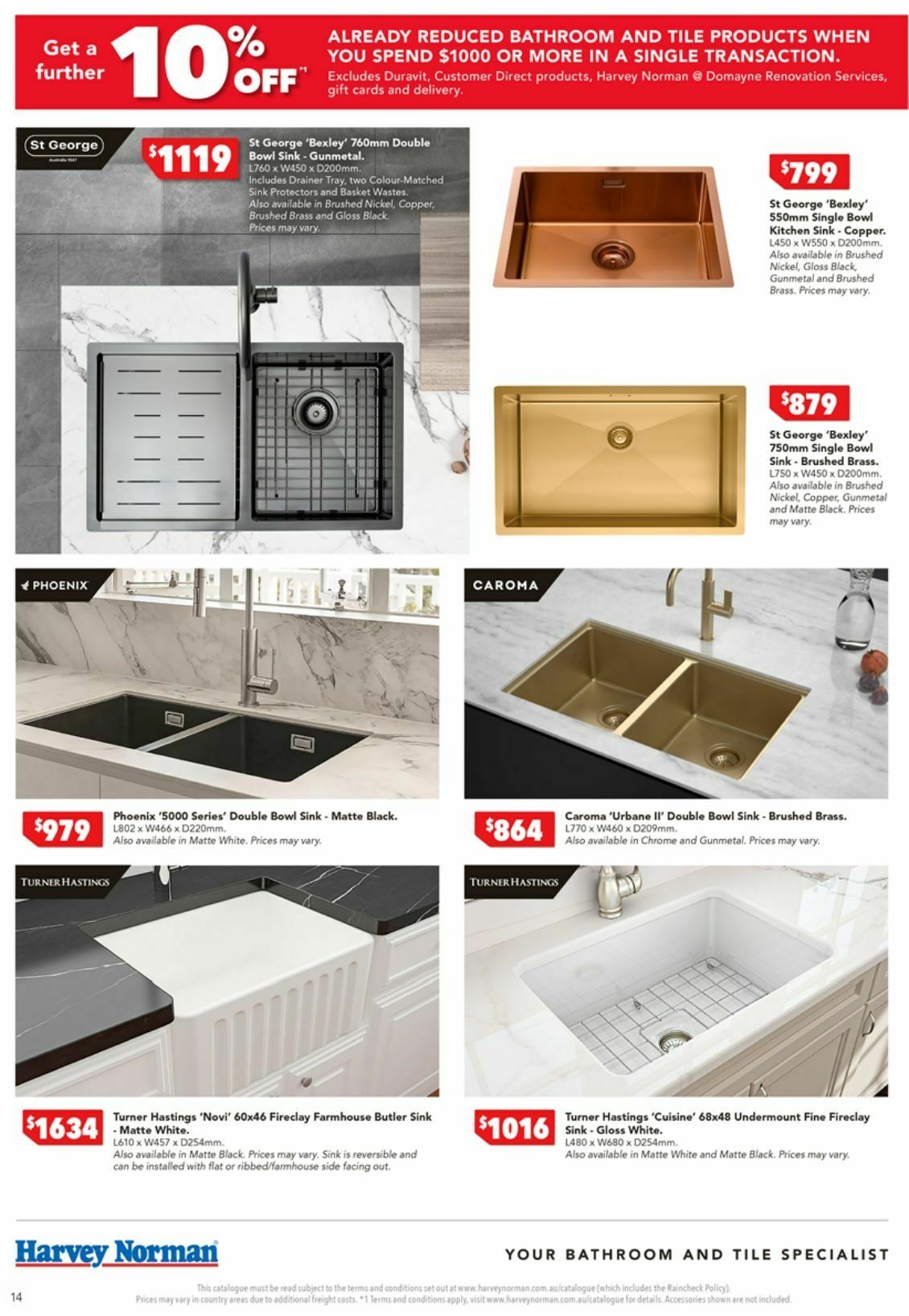 Harvey Norman Catalogues from 13 November