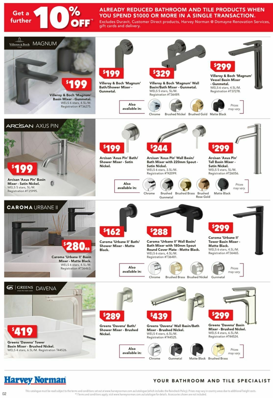 Harvey Norman Catalogues from 13 November