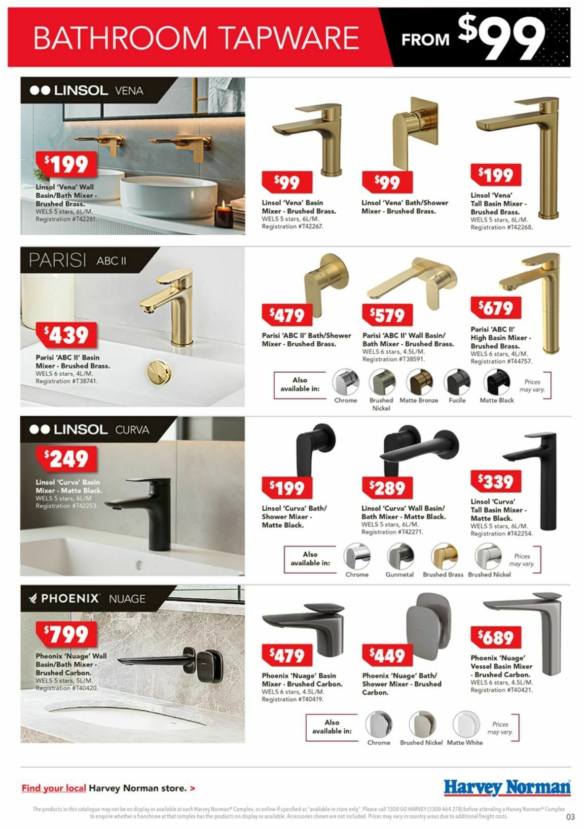 Harvey Norman Catalogues from 13 November