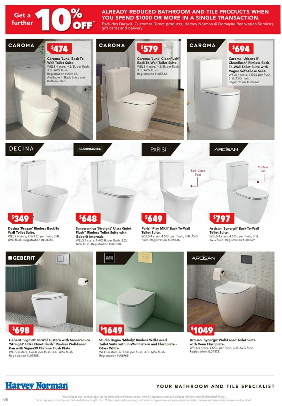 Harvey Norman Catalogues from 13 November