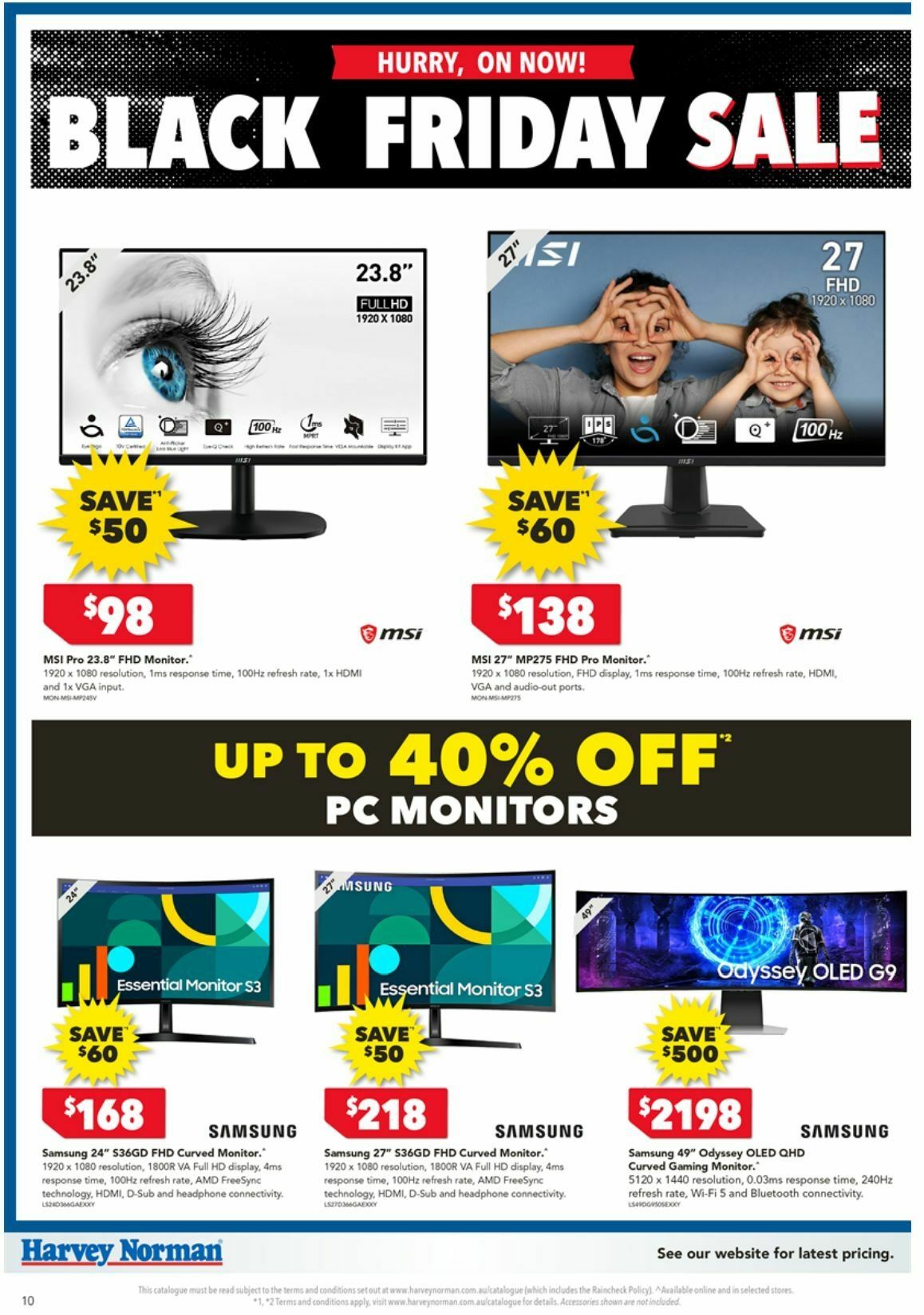 Harvey Norman Catalogues from 20 November