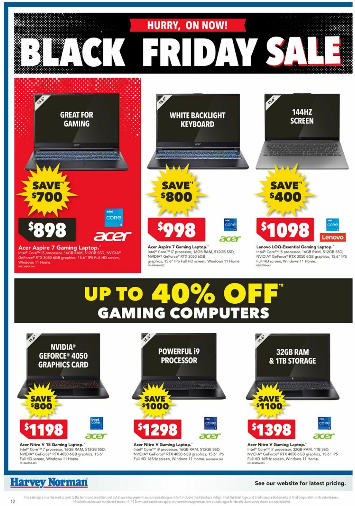 Harvey Norman Catalogues from 20 November
