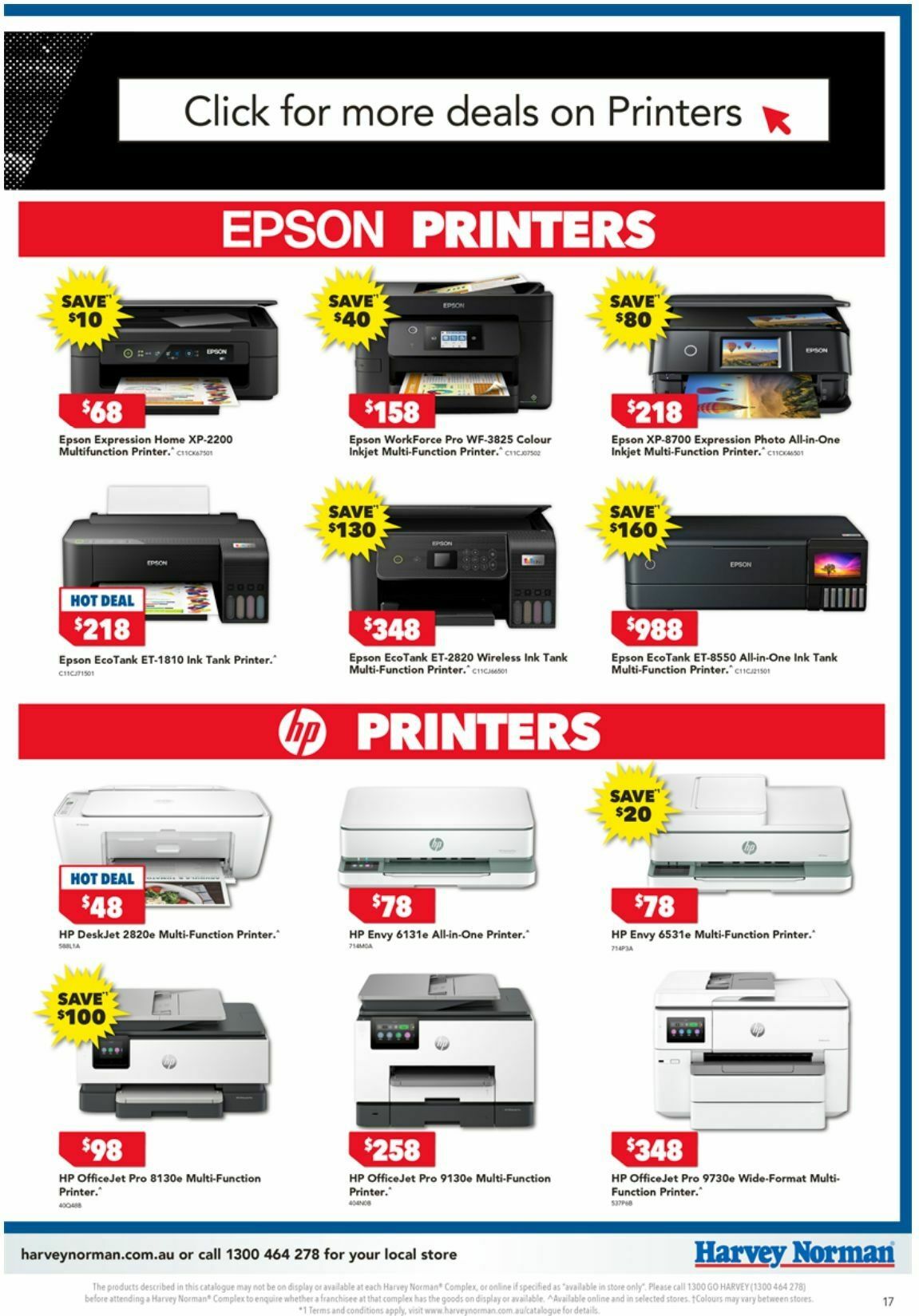 Harvey Norman Catalogues from 20 November