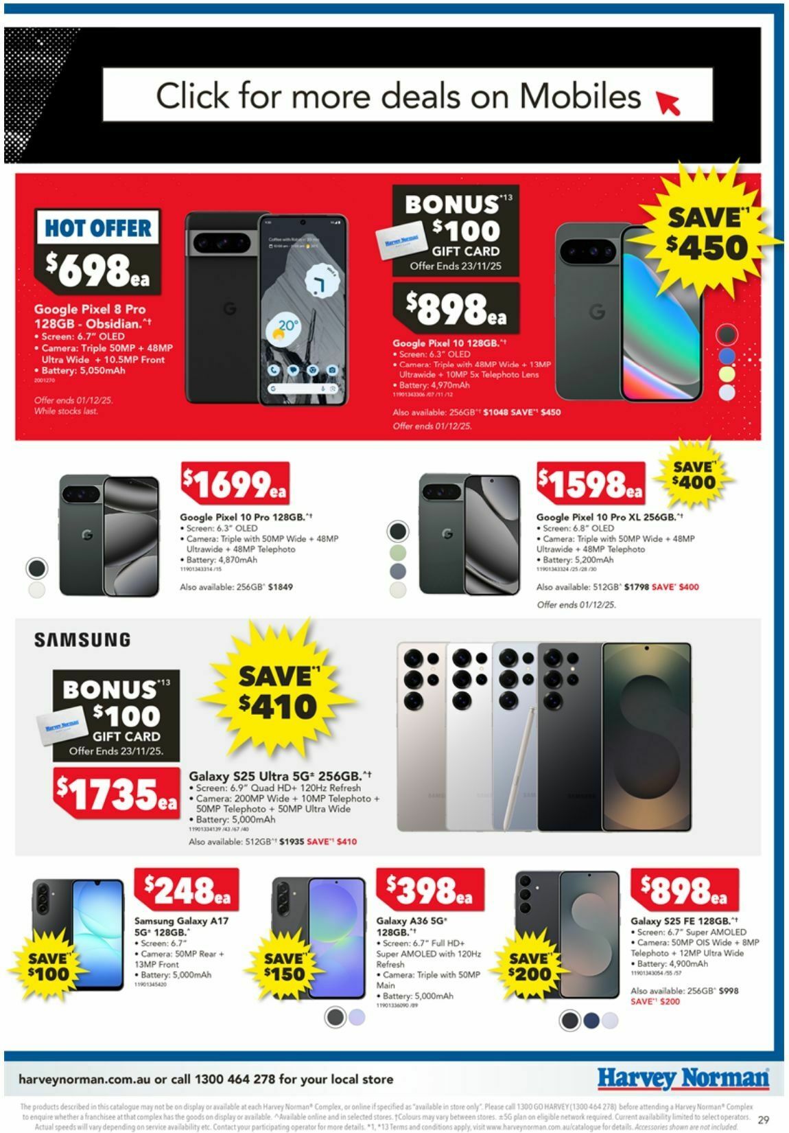 Harvey Norman Catalogues from 20 November