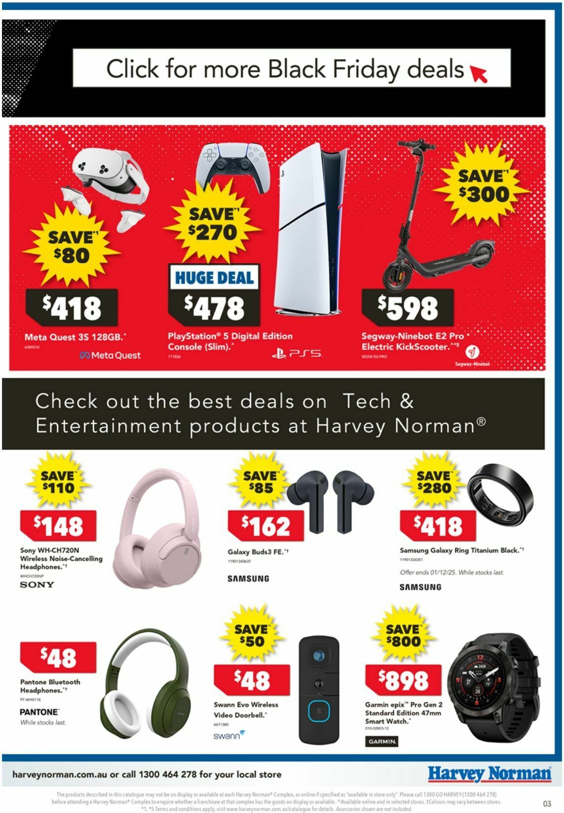Harvey Norman Catalogues from 20 November