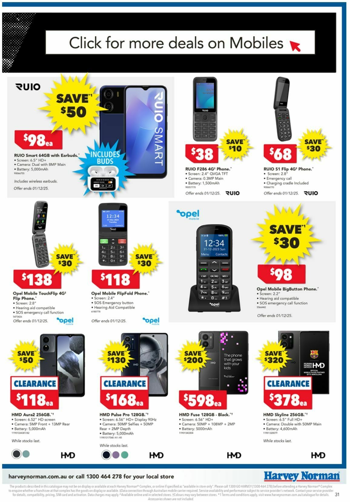 Harvey Norman Catalogues from 20 November