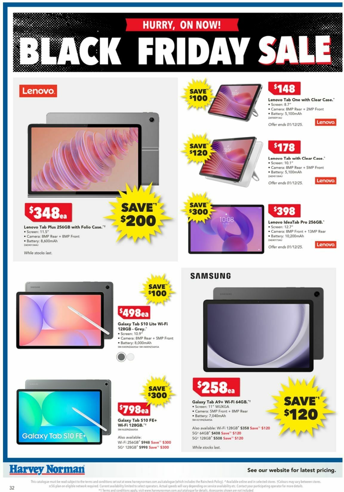 Harvey Norman Catalogues from 20 November