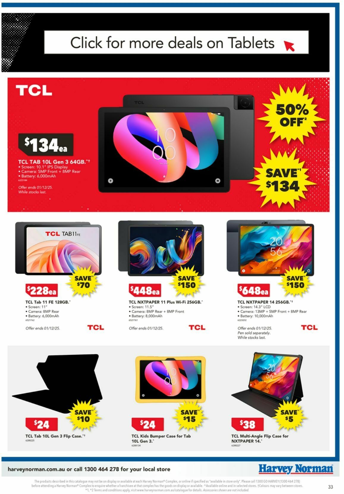 Harvey Norman Catalogues from 20 November