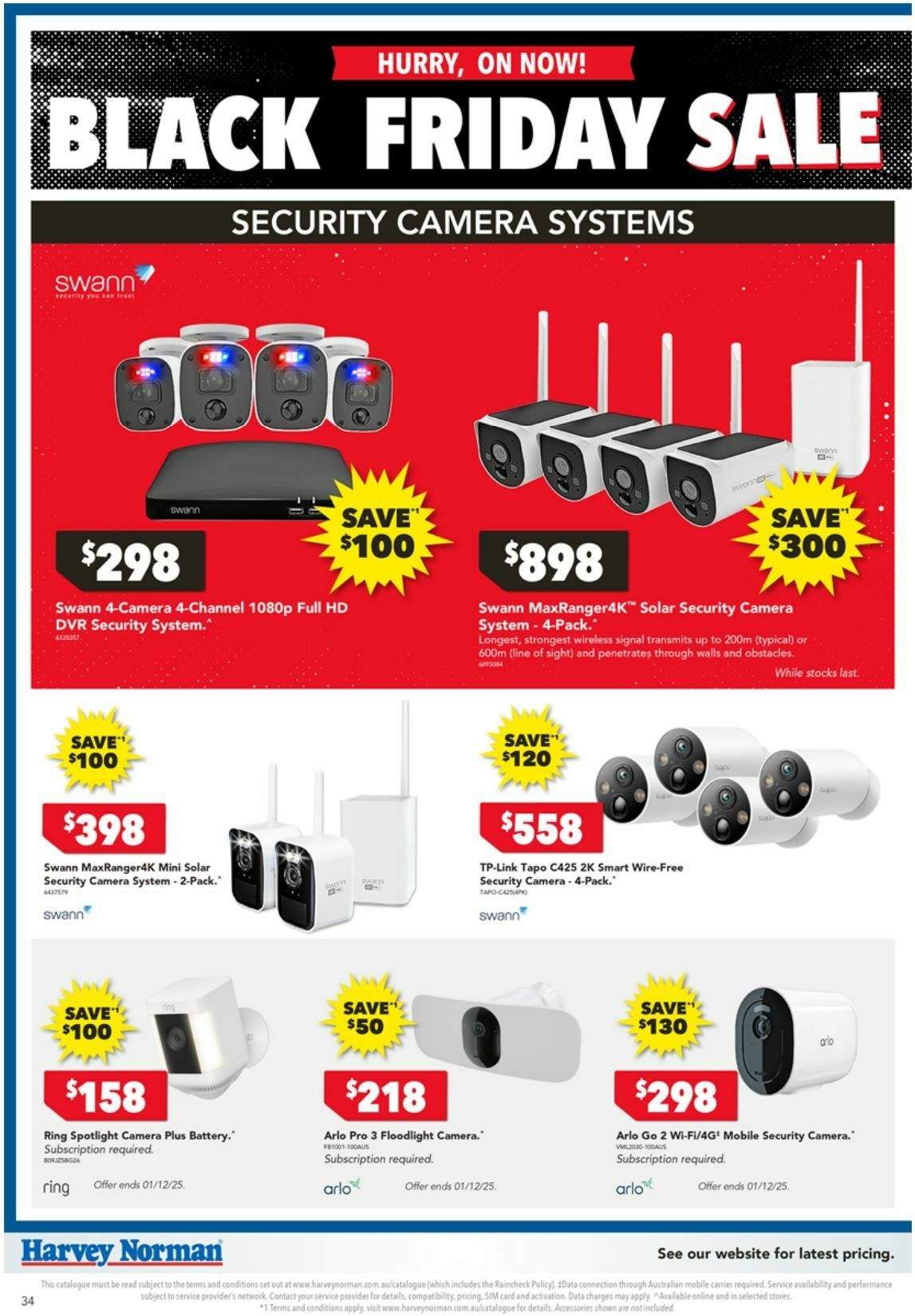 Harvey Norman Catalogues from 20 November