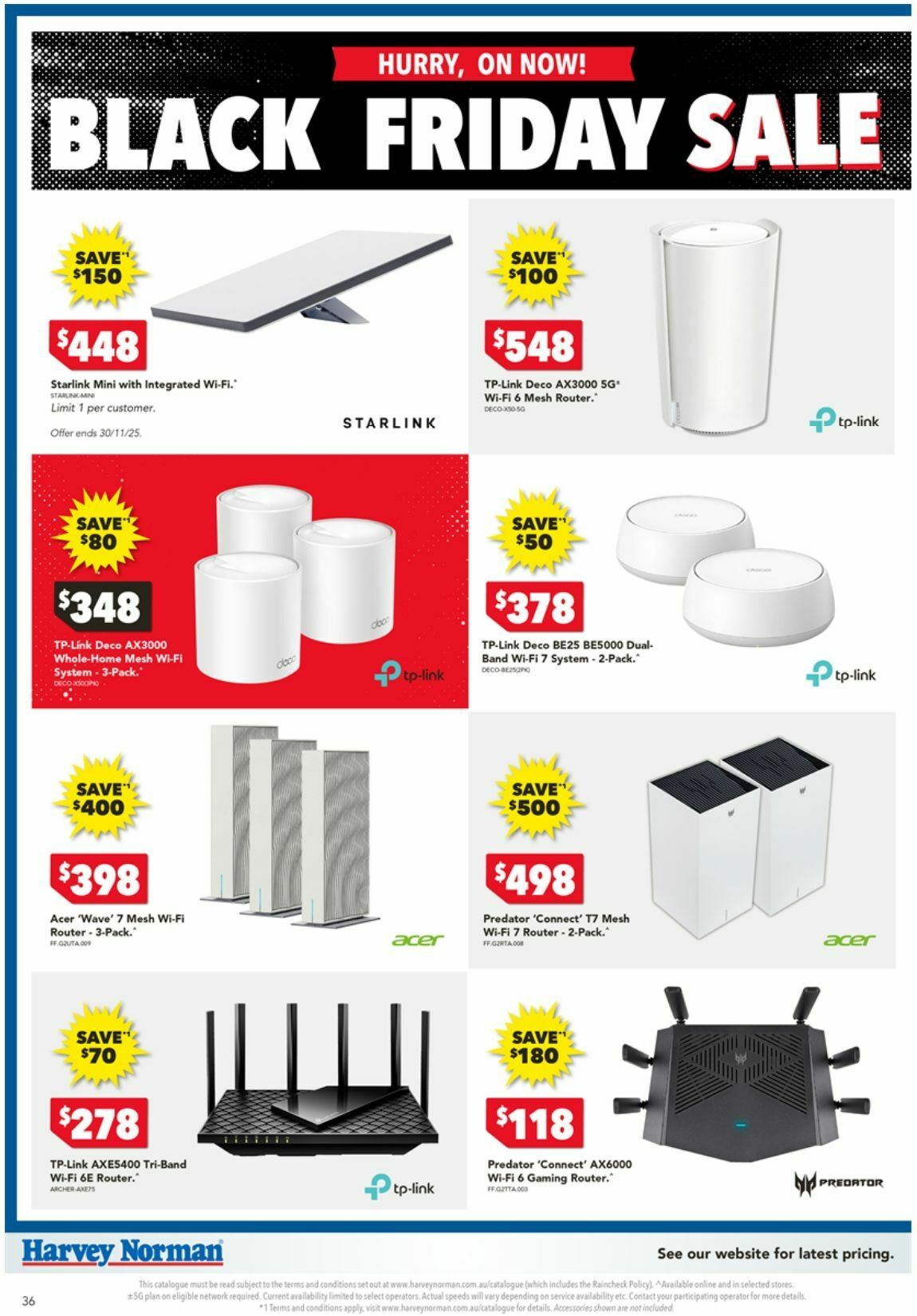 Harvey Norman Catalogues from 20 November
