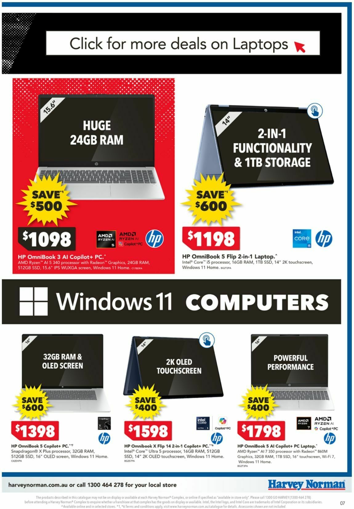 Harvey Norman Catalogues from 20 November