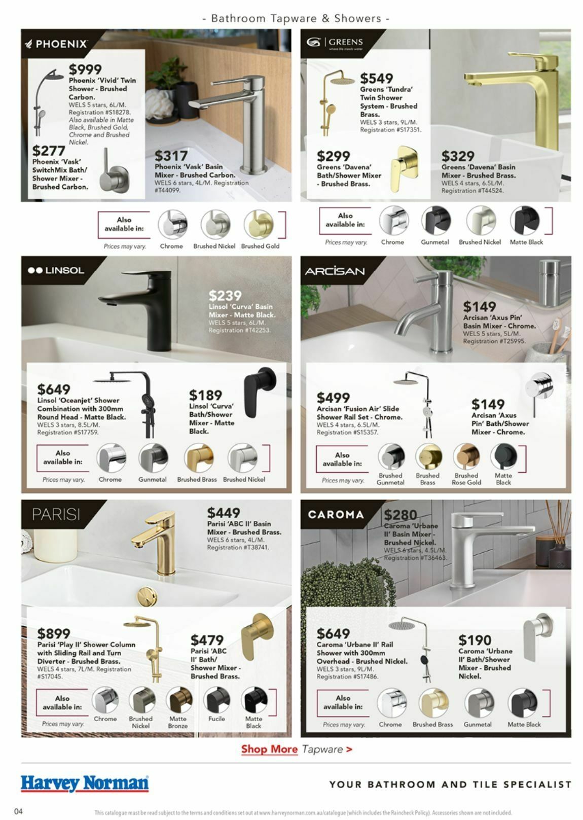 Harvey Norman Catalogues from 4 December