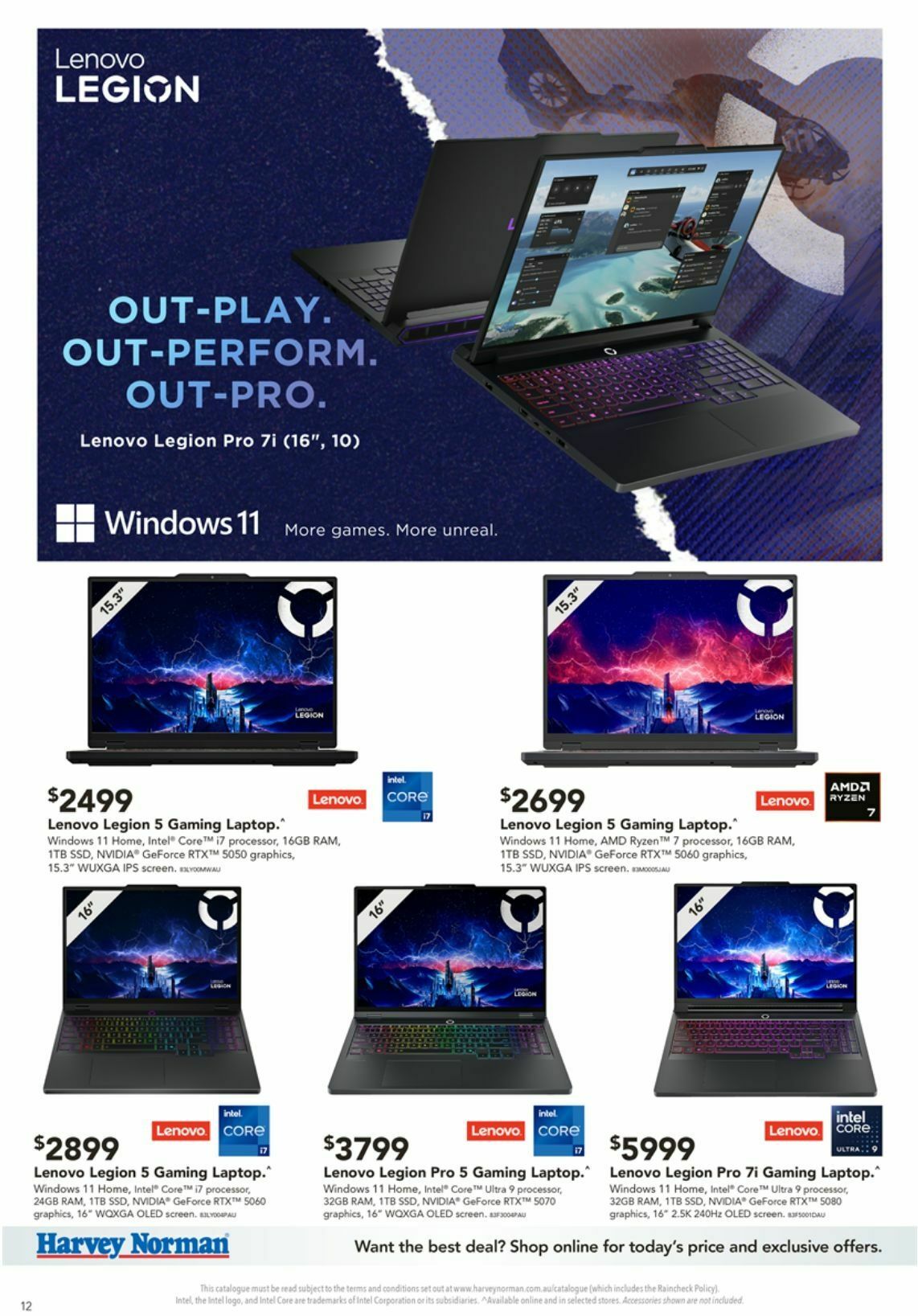 Harvey Norman Catalogues from 5 December