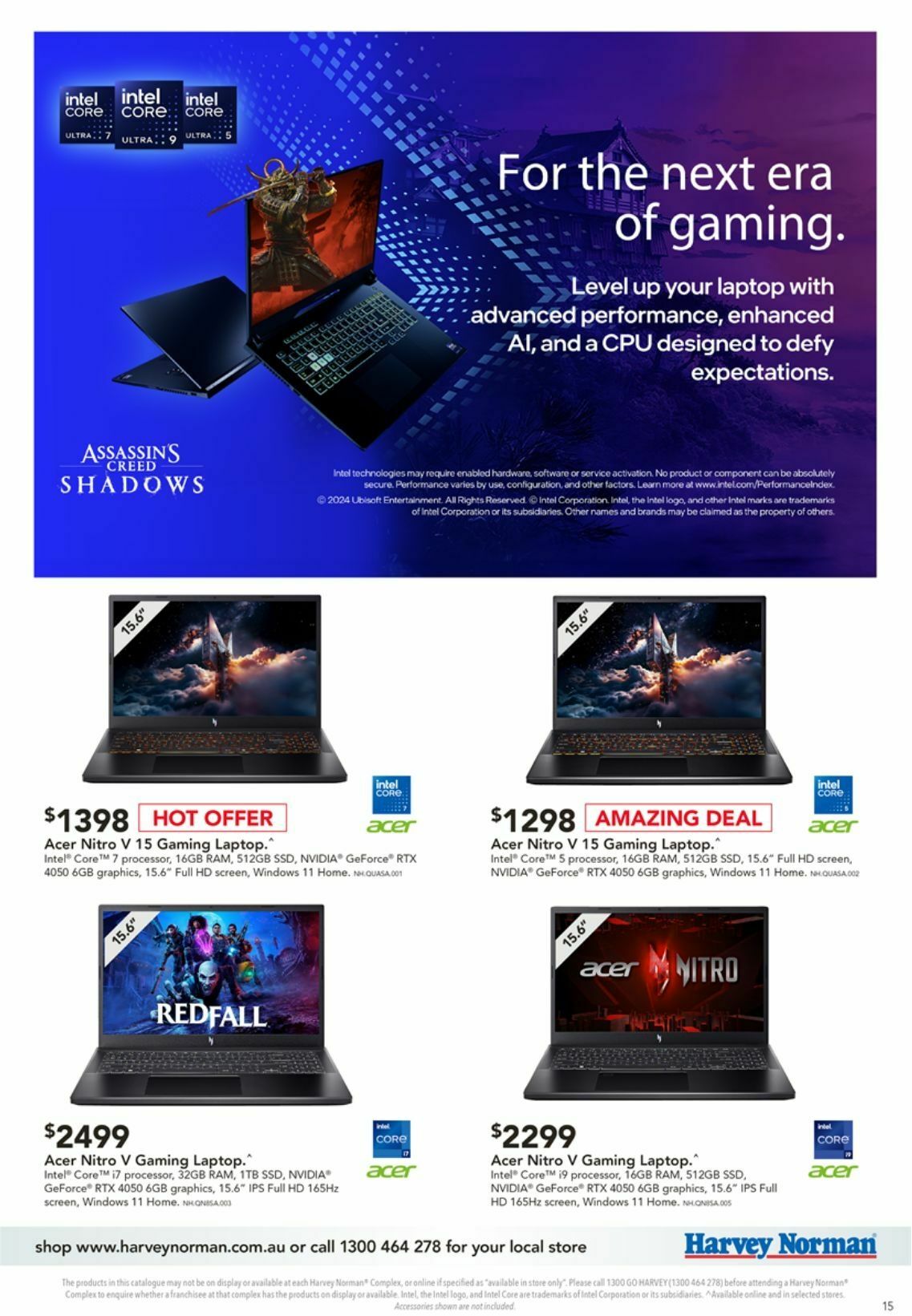 Harvey Norman Catalogues from 5 December