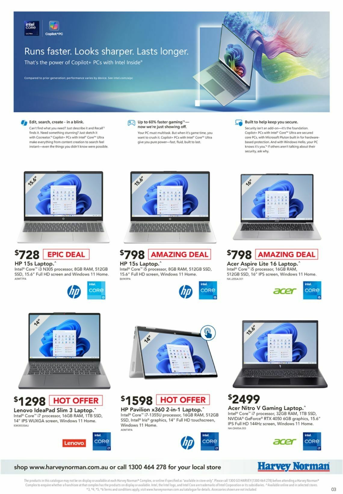 Harvey Norman Catalogues from 5 December