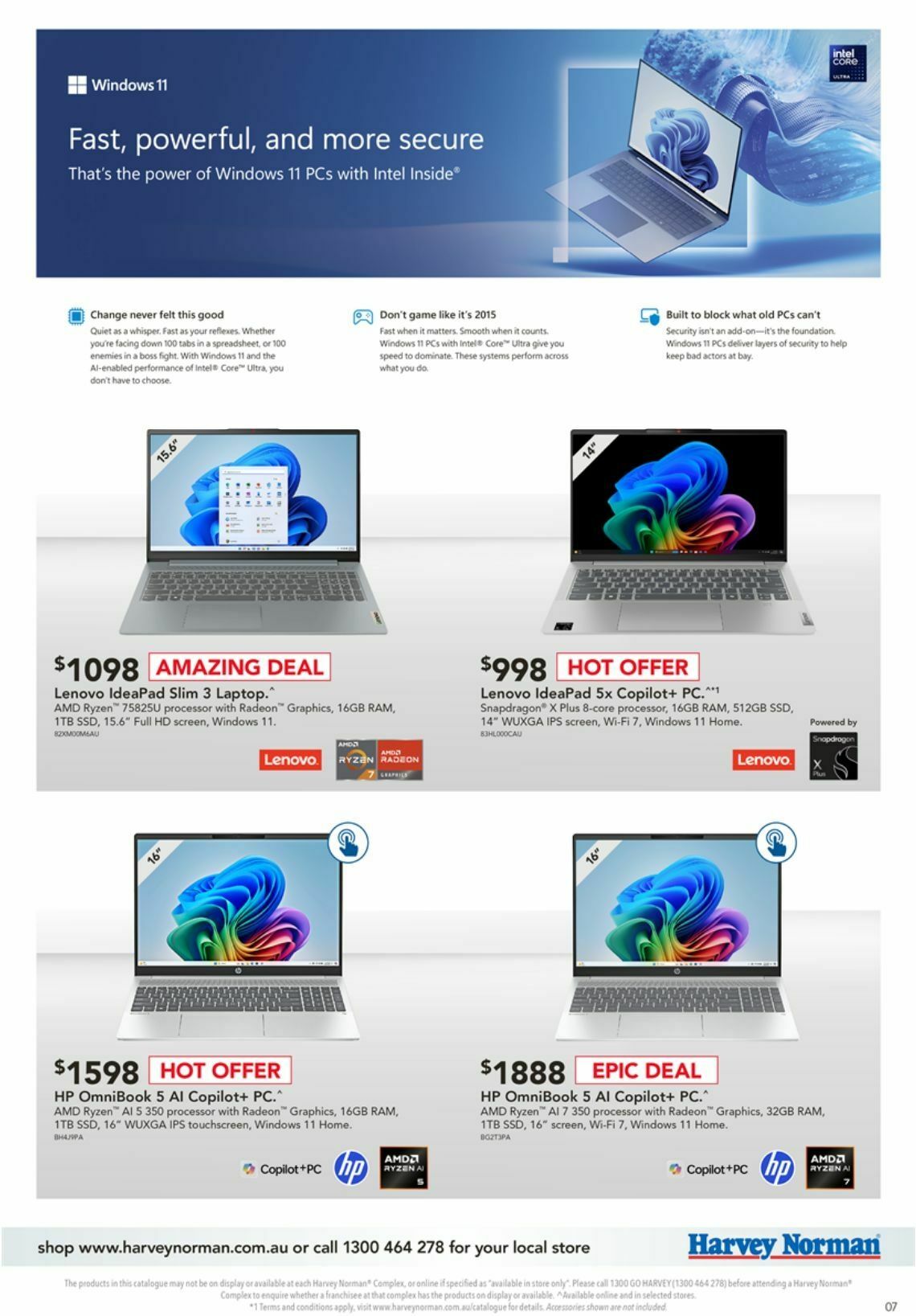 Harvey Norman Catalogues from 5 December