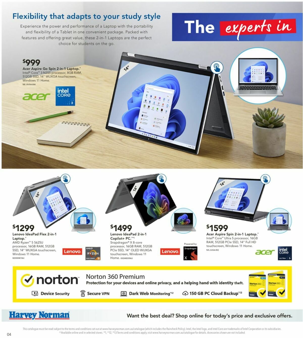 Harvey Norman Catalogues from 8 December
