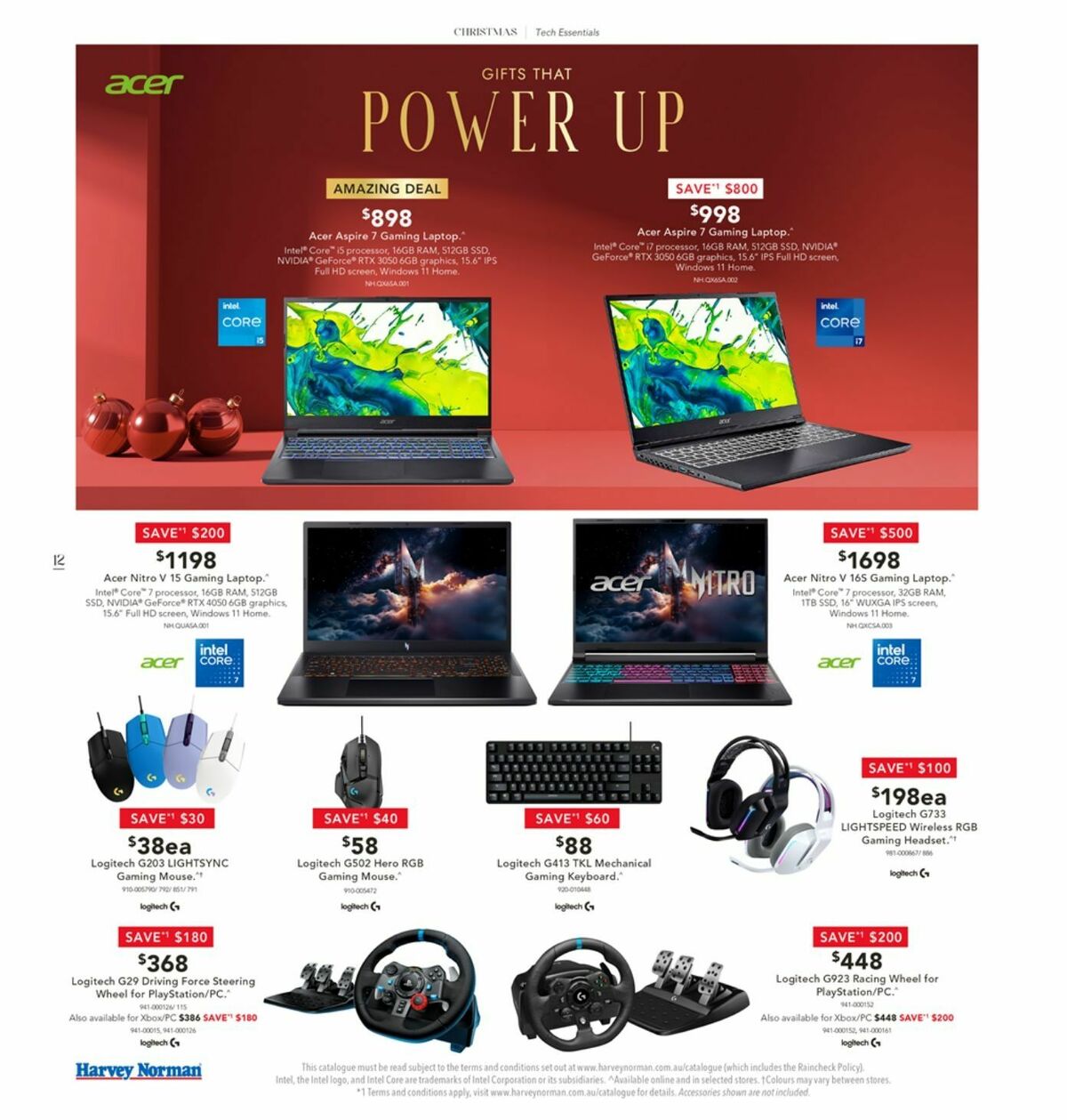 Harvey Norman Catalogues from 16 December