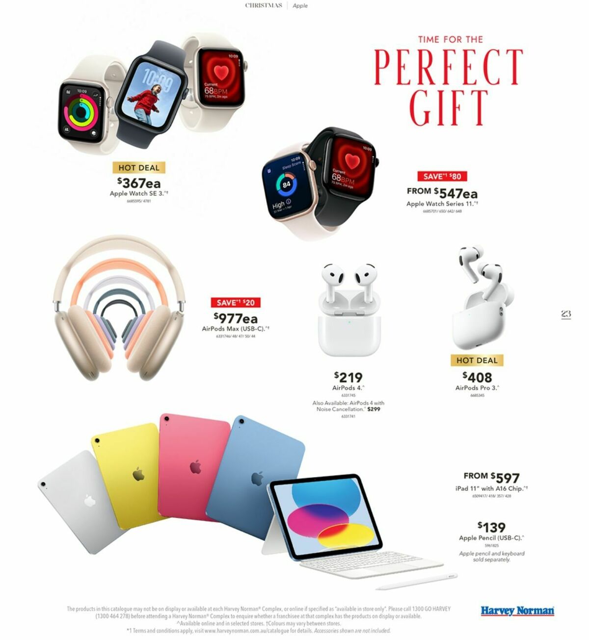 Harvey Norman Catalogues from 16 December