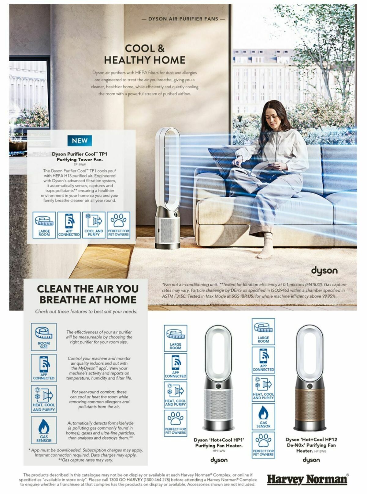 Harvey Norman Cooling Solutions Catalogues from 1 November