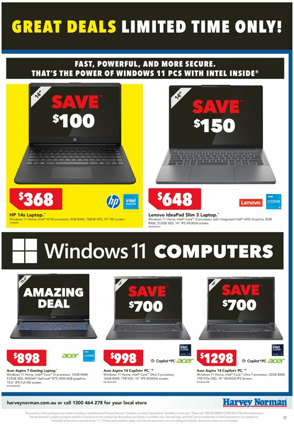 Harvey Norman Catalogues from 24 December