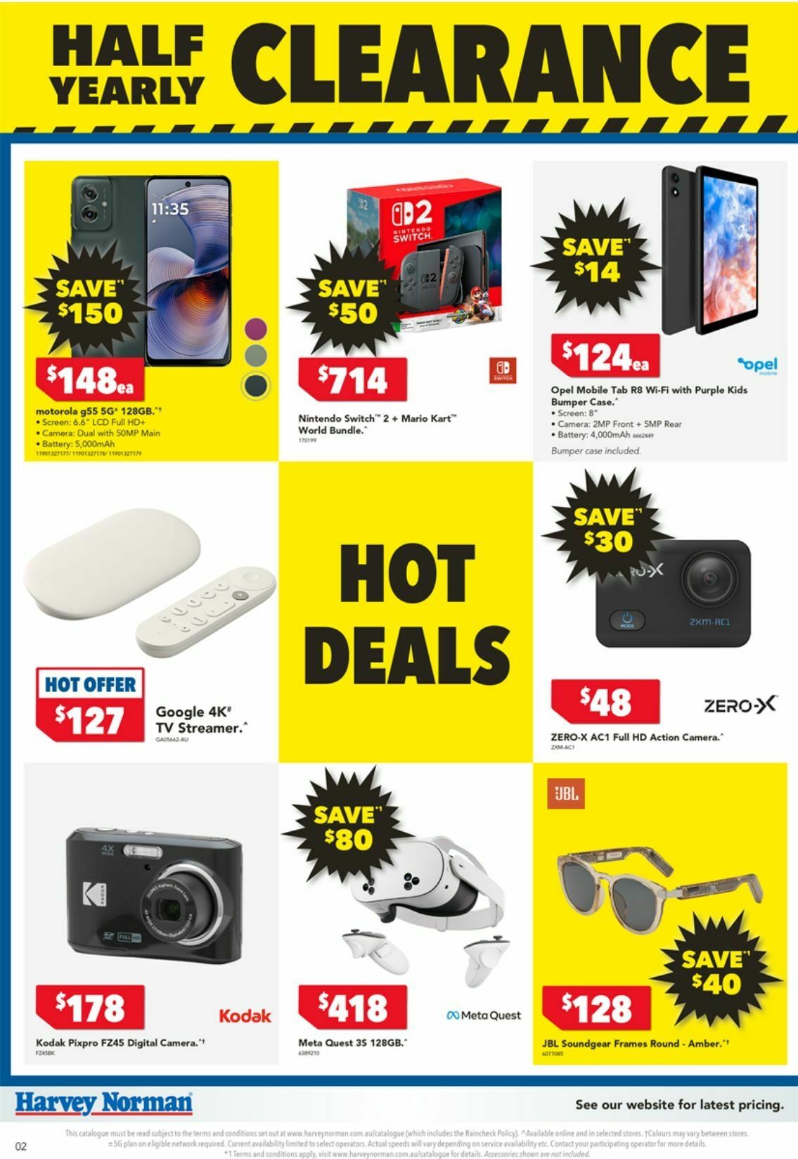 Harvey Norman Catalogues from 24 December
