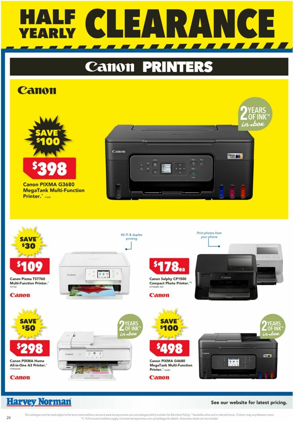 Harvey Norman Catalogues from 24 December