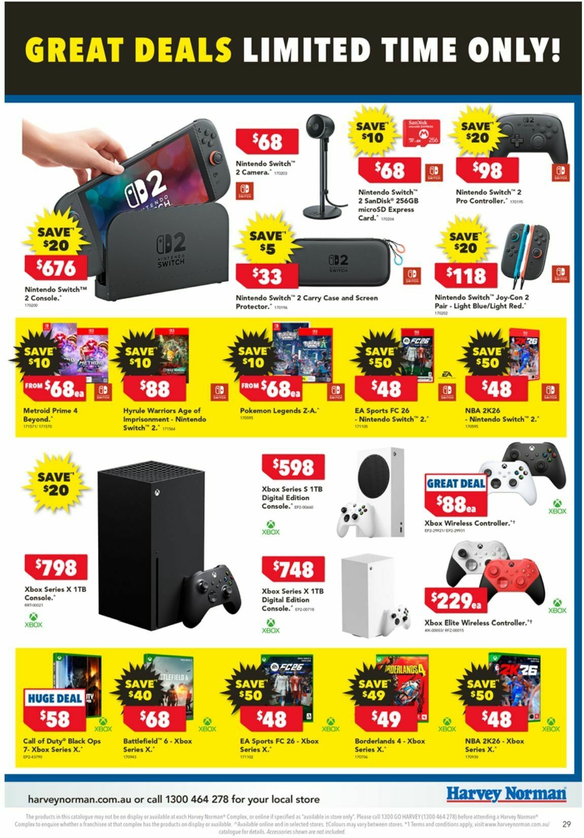 Harvey Norman Catalogues from 24 December