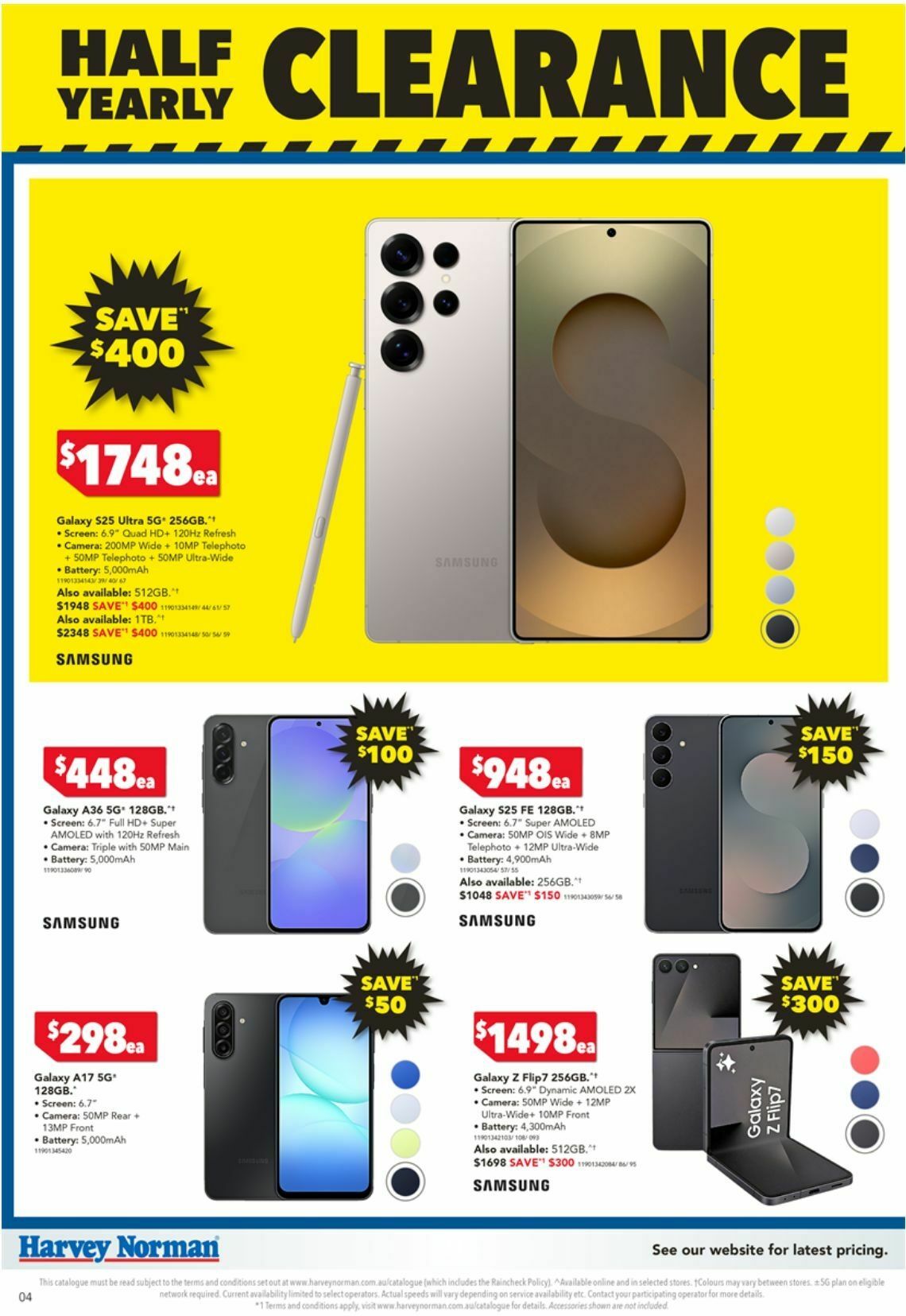 Harvey Norman Catalogues from 24 December