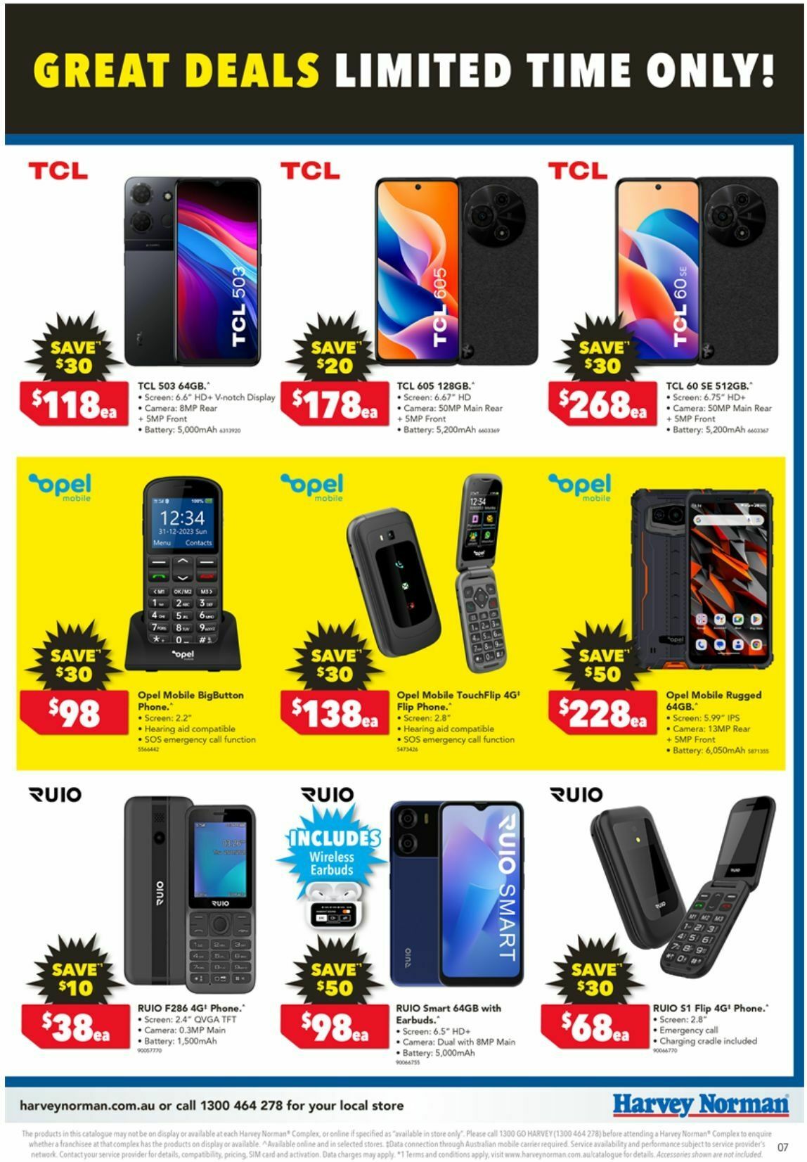 Harvey Norman Catalogues from 24 December