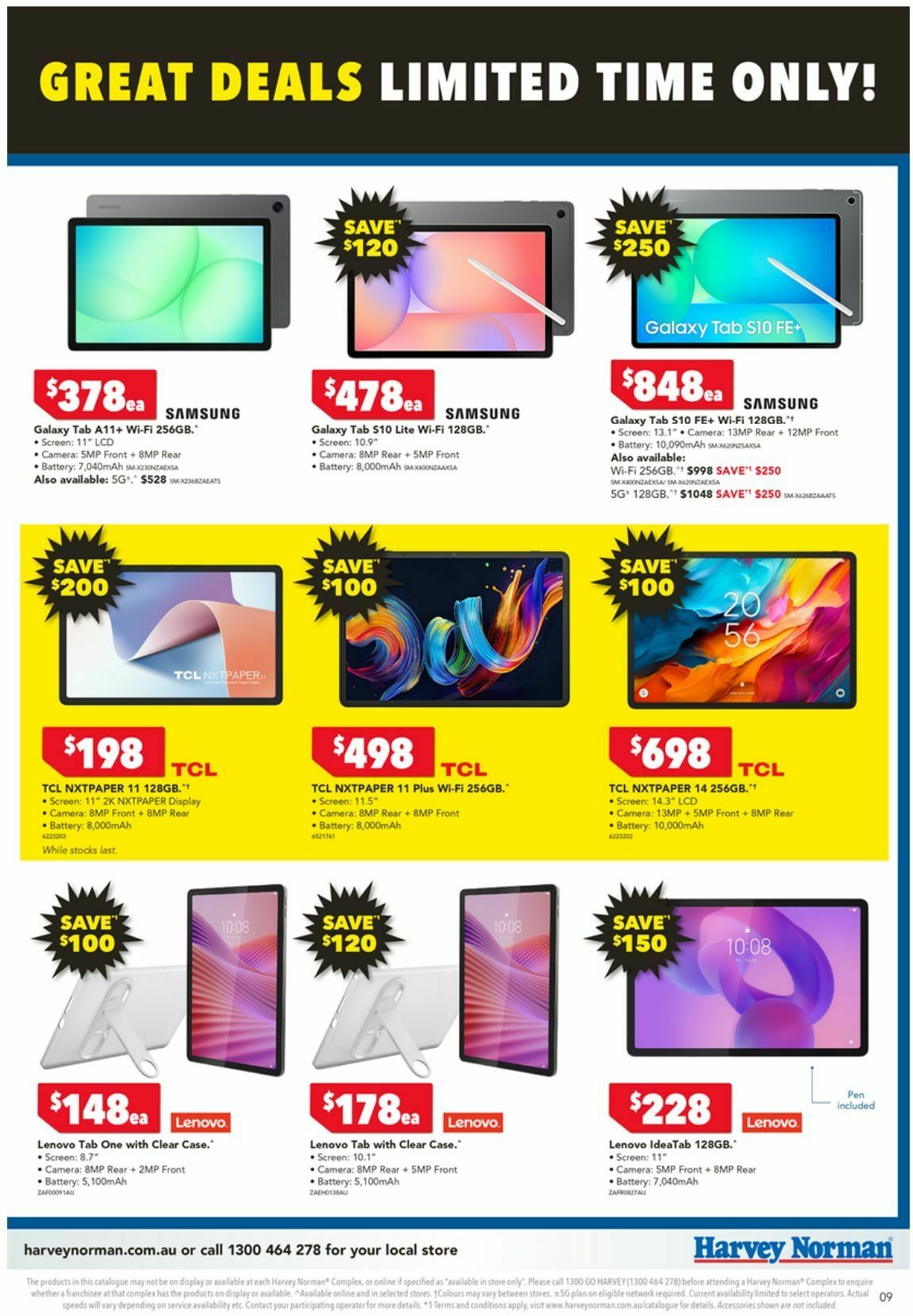 Harvey Norman Catalogues from 24 December