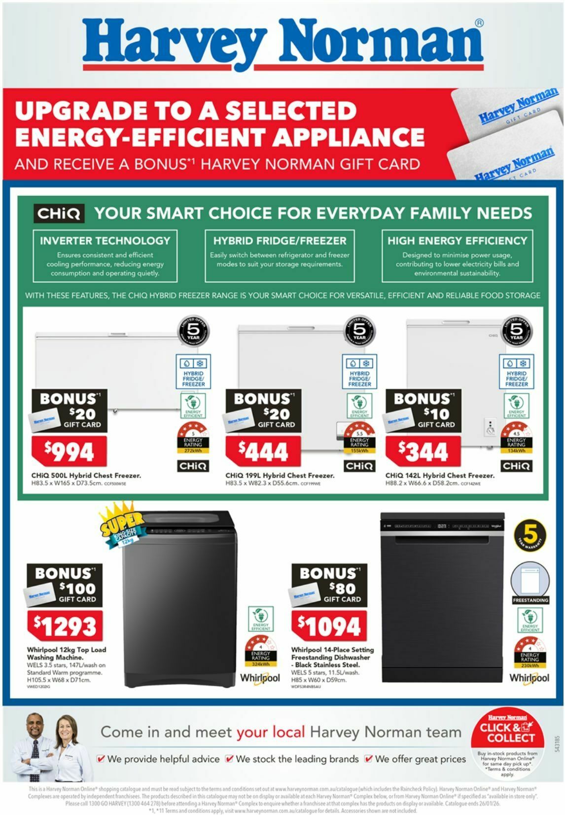 Harvey Norman Catalogues from 15 January