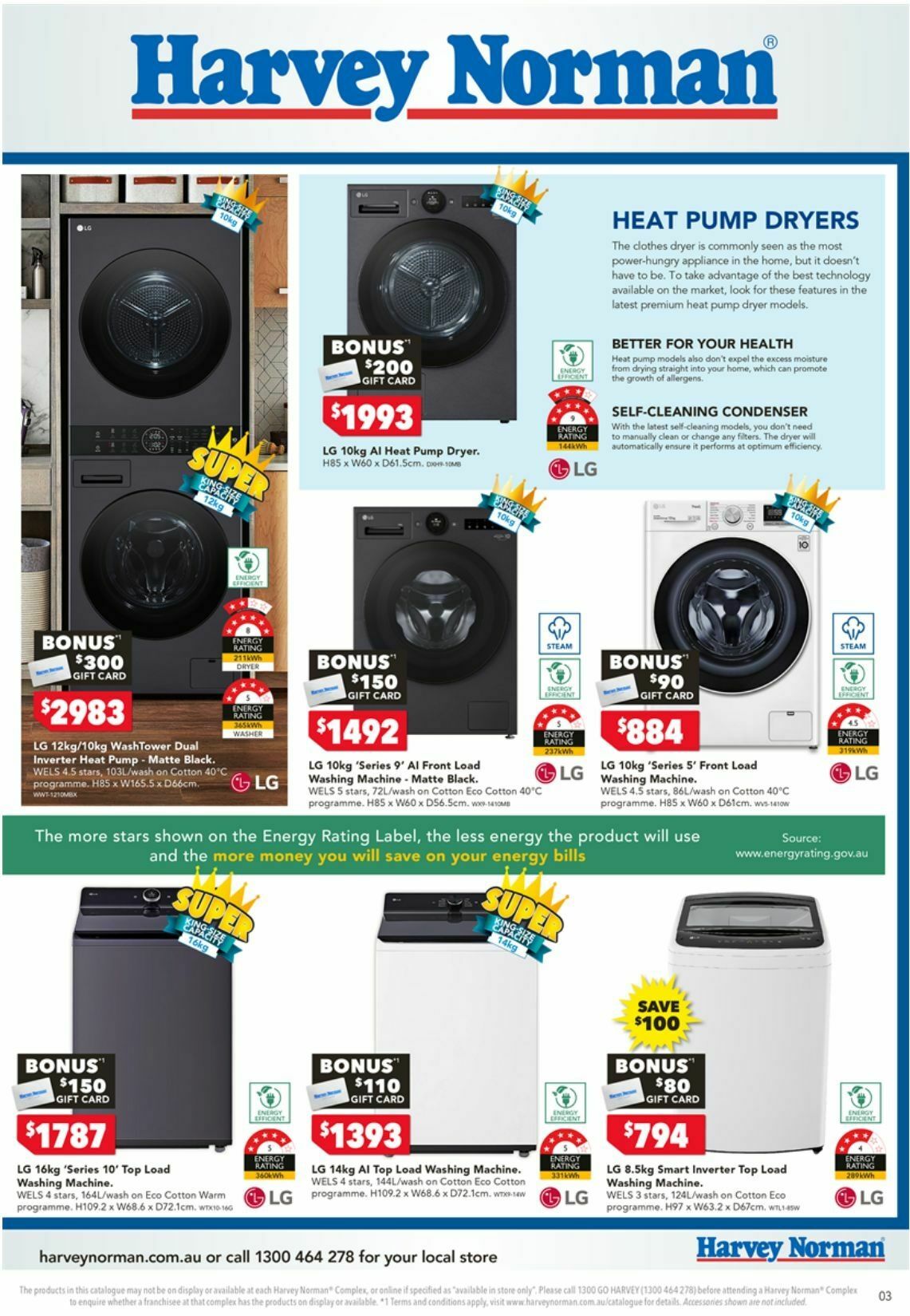 Harvey Norman Catalogues from 15 January