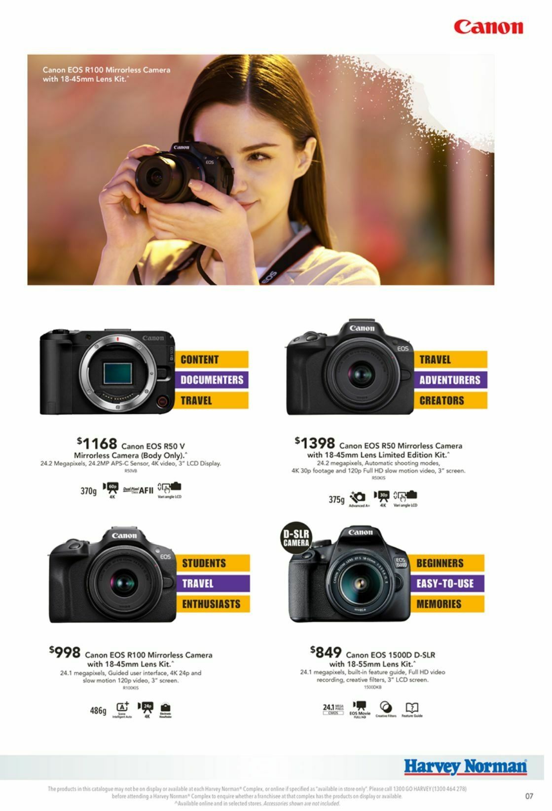 Harvey Norman Catalogues from 27 January