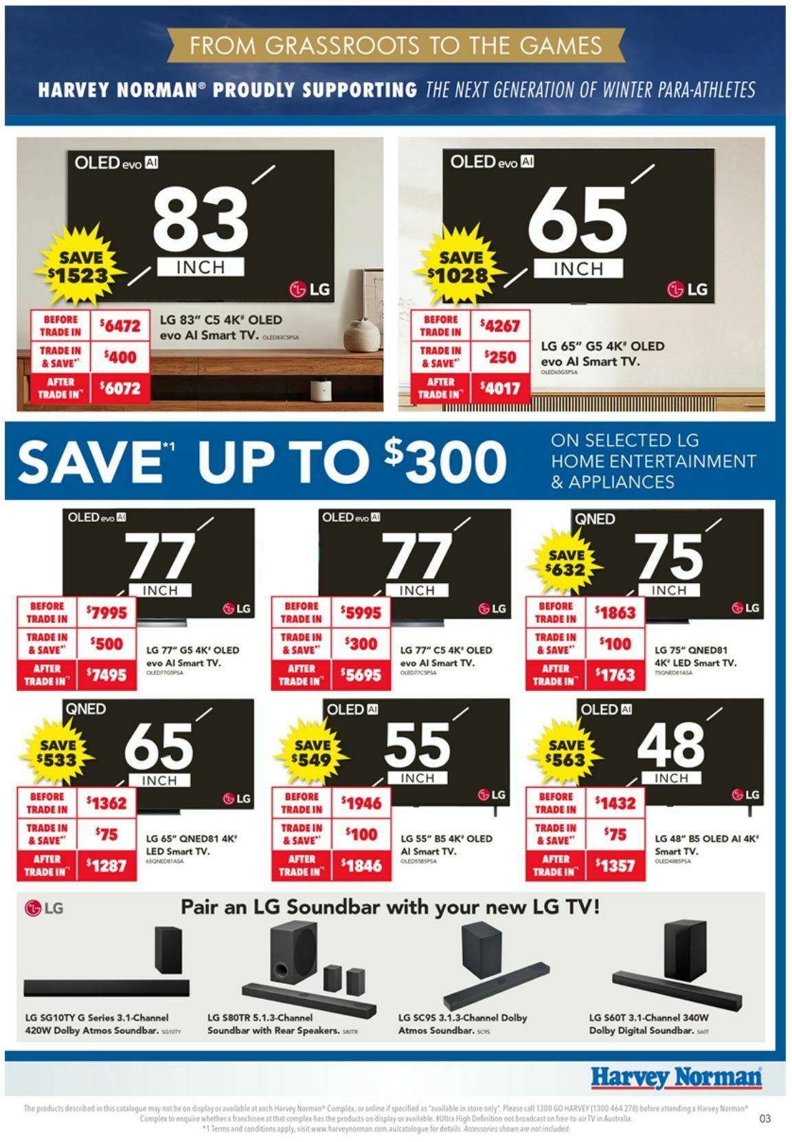 Harvey Norman Catalogues from 5 February