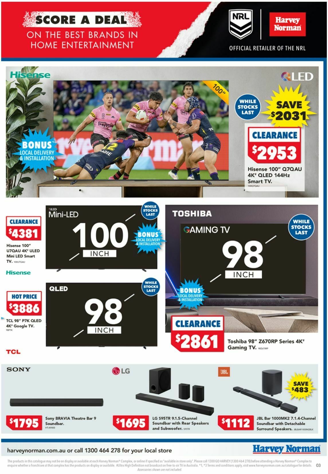 Harvey Norman Catalogues from 26 February