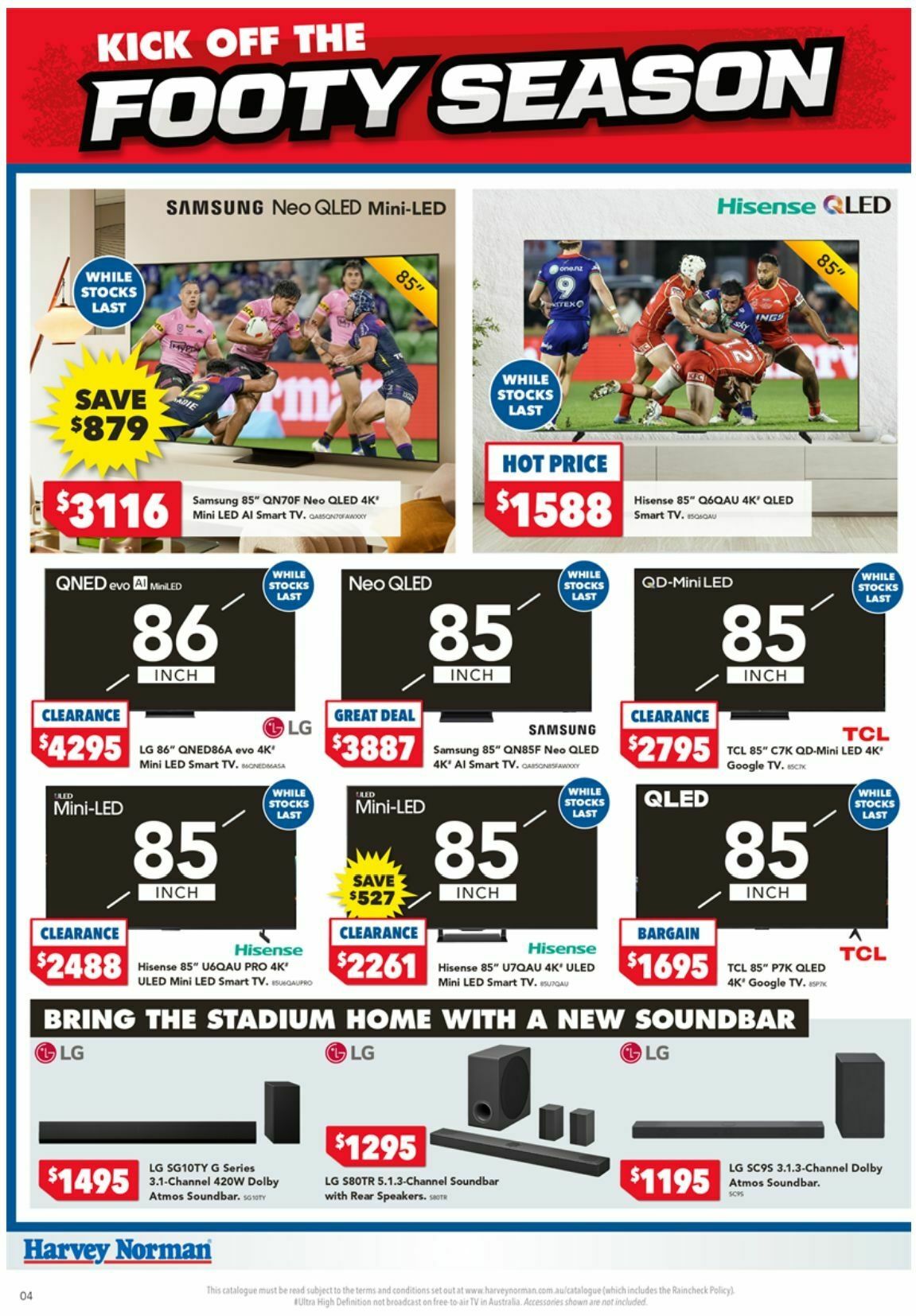 Harvey Norman Catalogues from 26 February