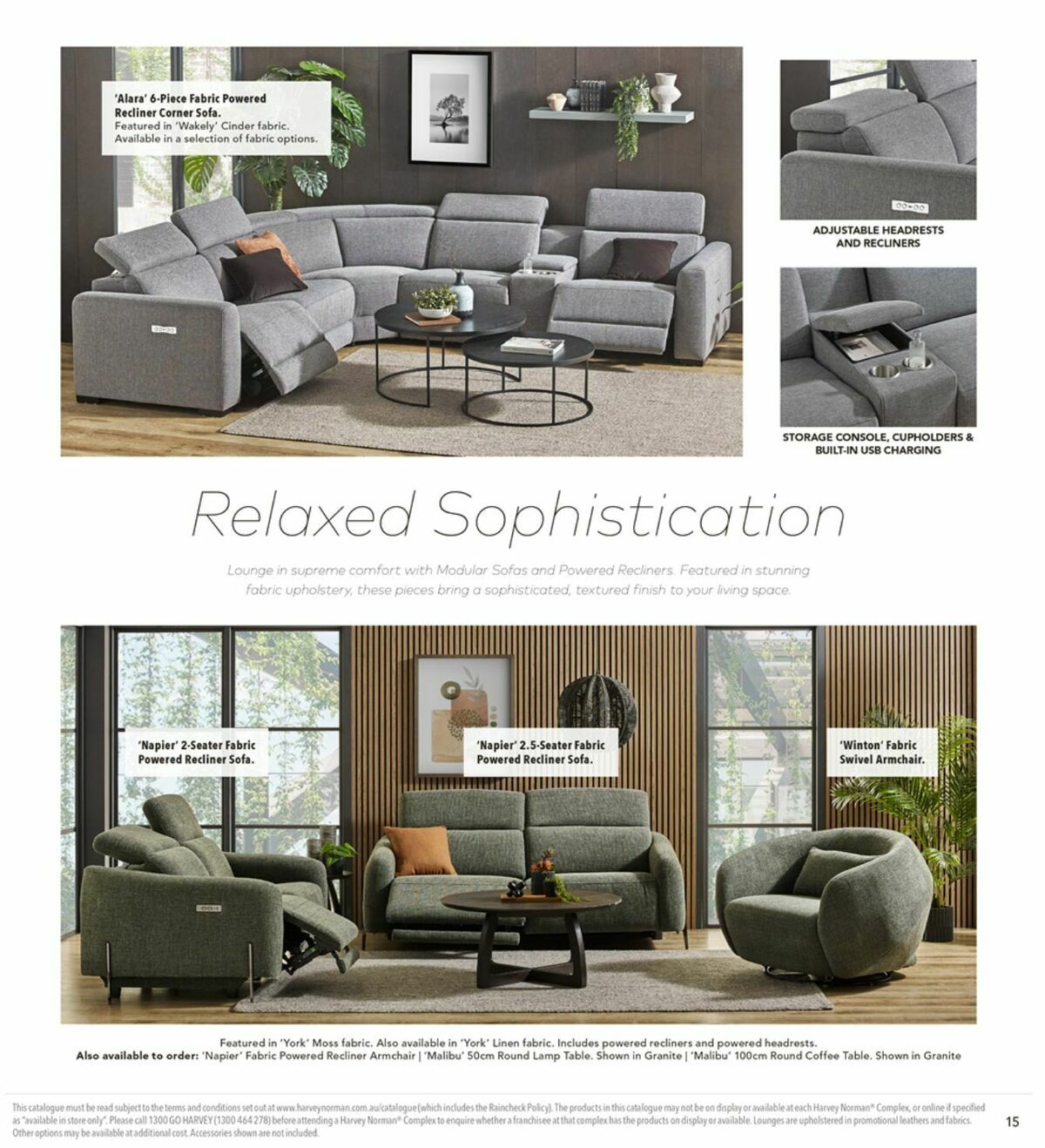 Harvey Norman Lounge & Dining Collections Catalogues from 12 February