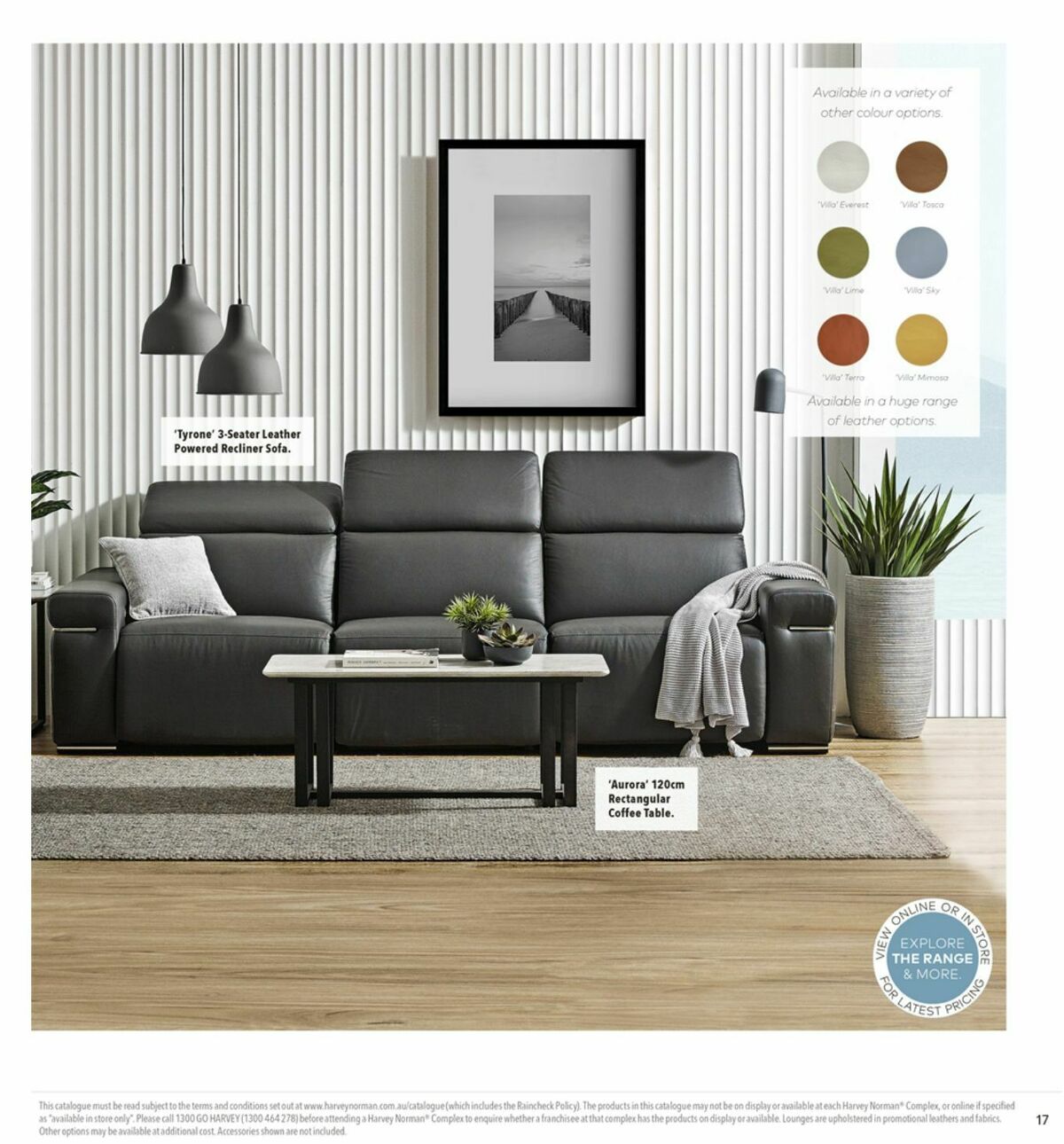 Harvey Norman Lounge & Dining Collections Catalogues from 12 February
