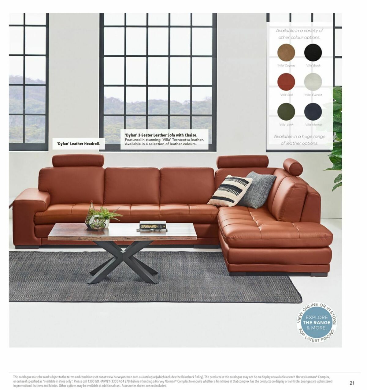 Harvey Norman Lounge & Dining Collections Catalogues from 12 February