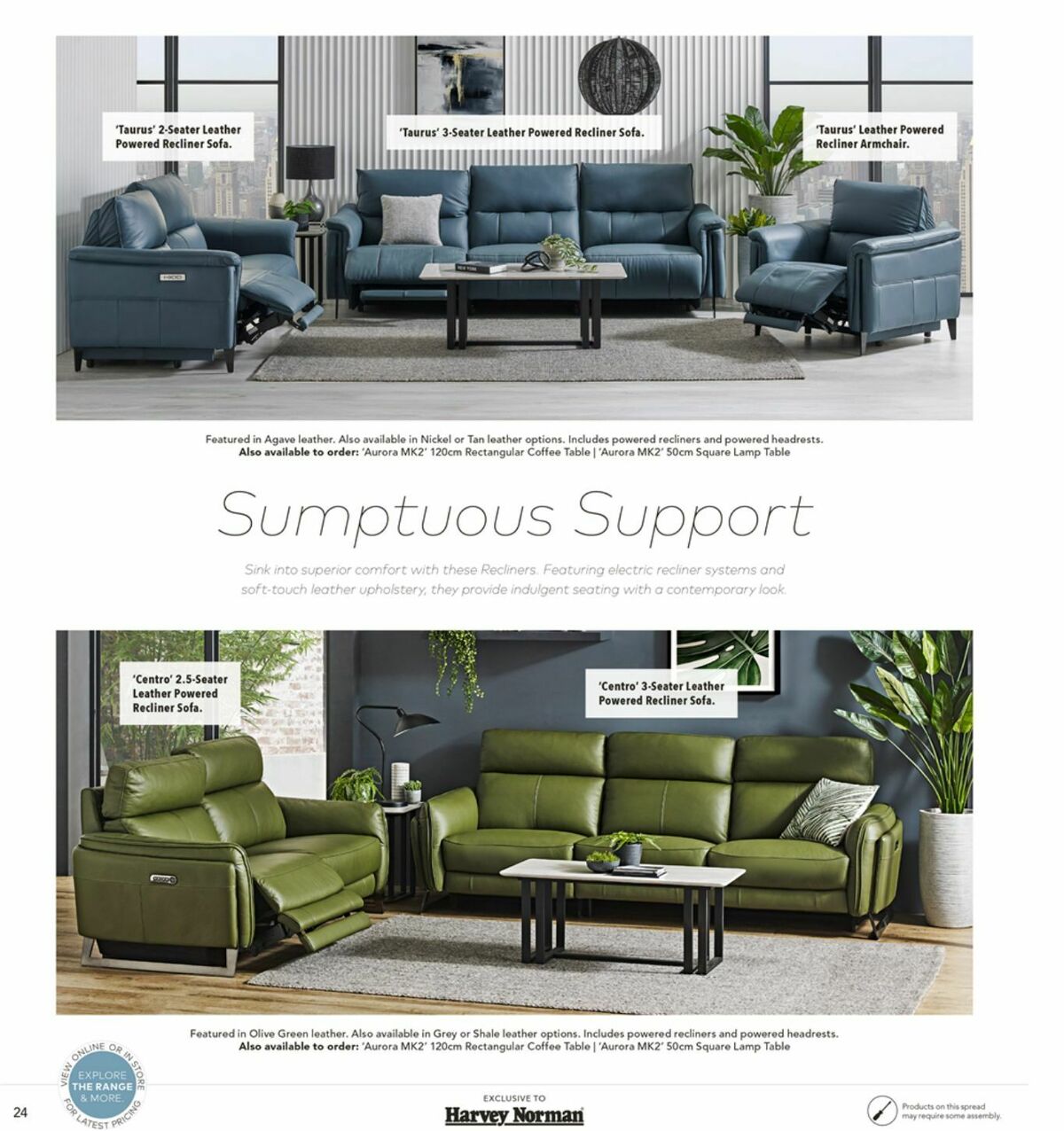 Harvey Norman Lounge & Dining Collections Catalogues from 12 February
