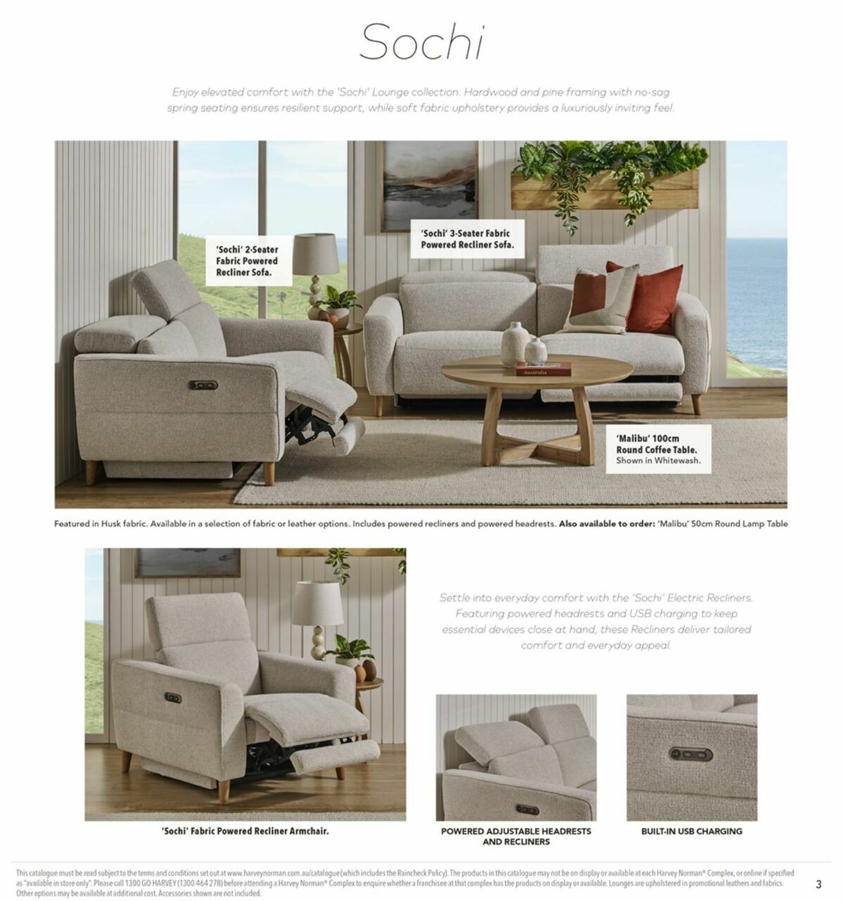 Harvey Norman Lounge & Dining Collections Catalogues from 12 February