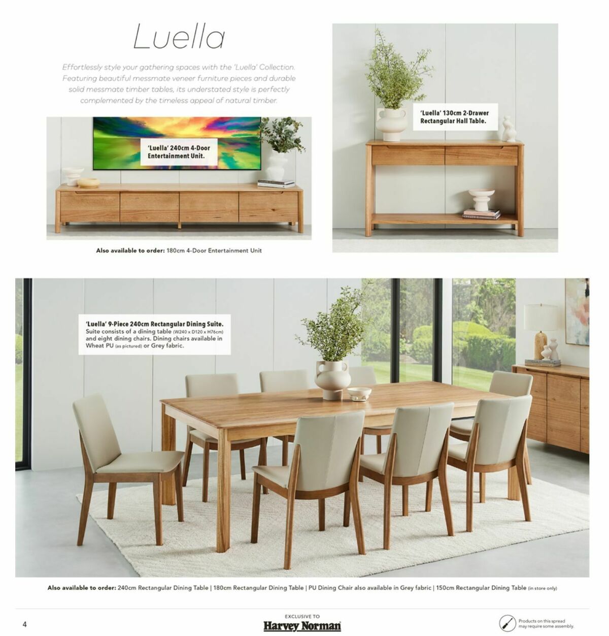 Harvey Norman Lounge & Dining Collections Catalogues from 12 February