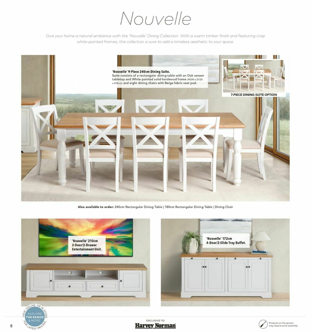 Harvey Norman Lounge & Dining Collections Catalogues from 12 February
