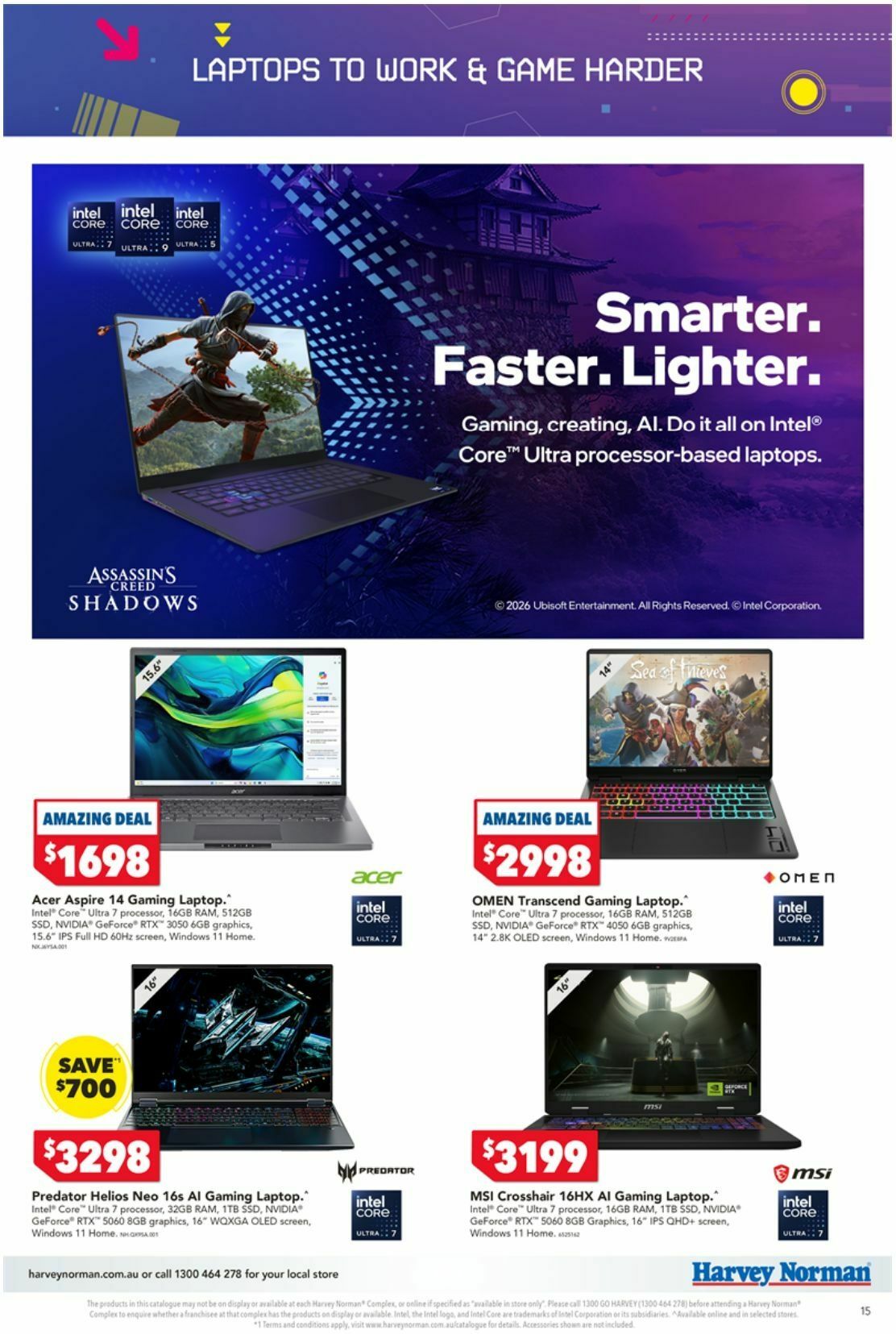 Harvey Norman Catalogues from 9 April