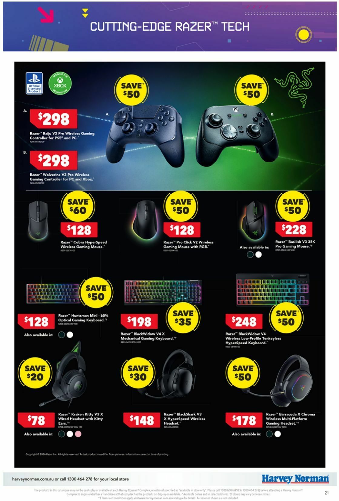Harvey Norman Catalogues from 9 April