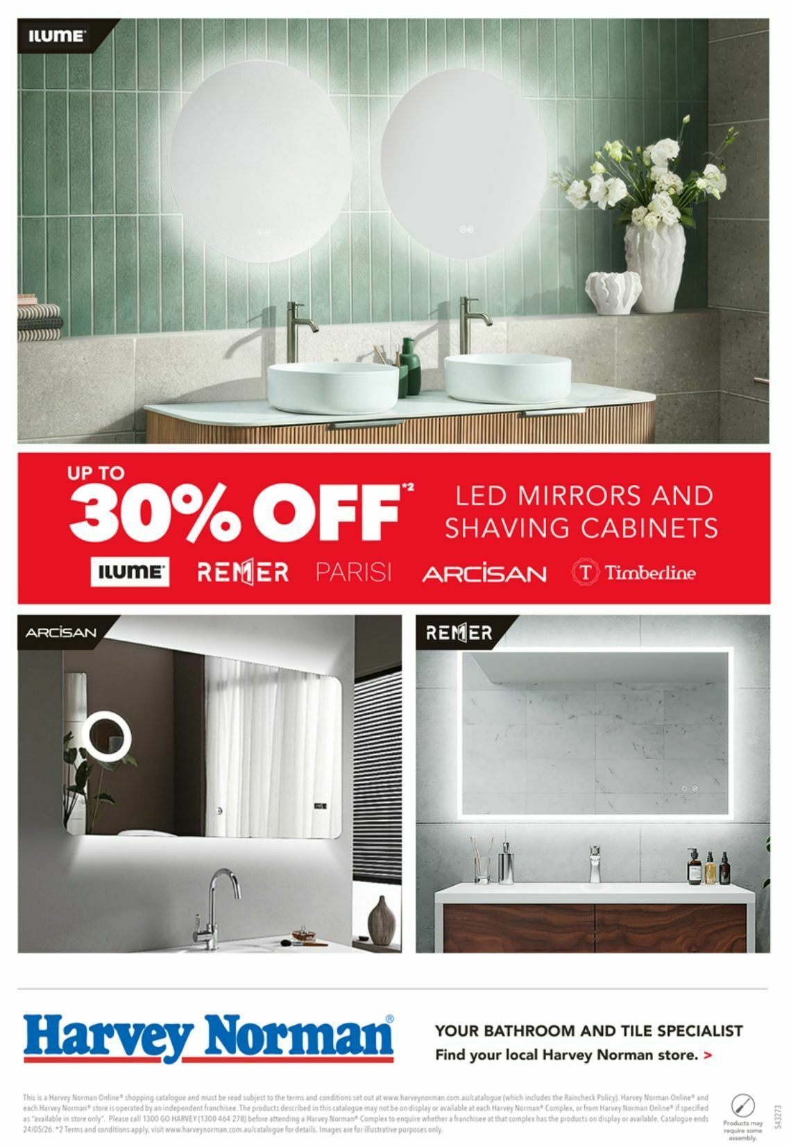 Harvey Norman Catalogues from 7 May