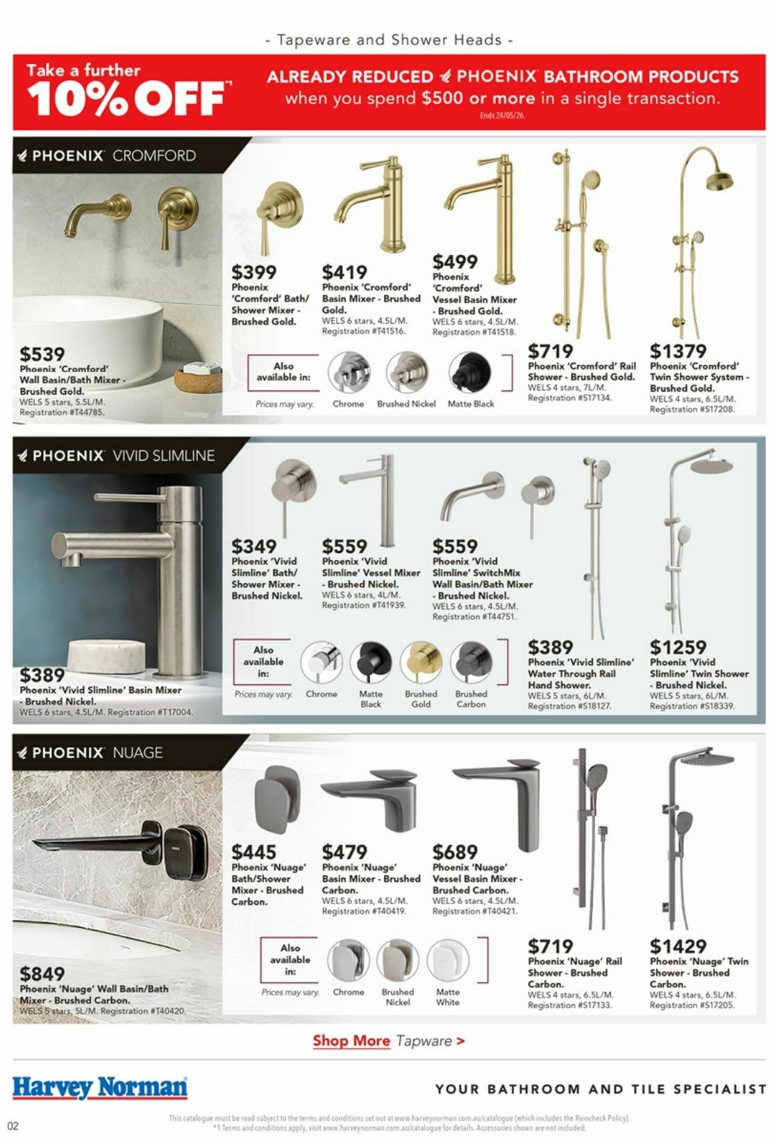 Harvey Norman Catalogues from 7 May